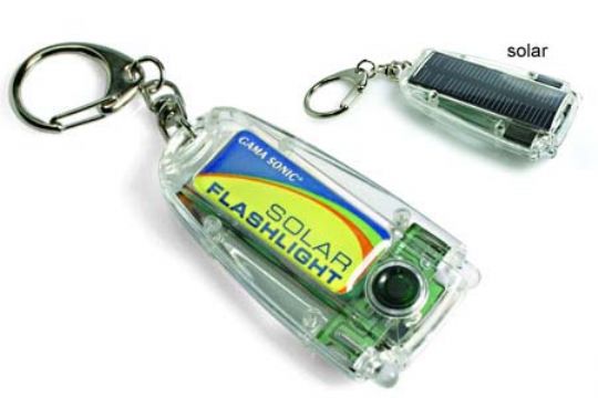 Solar Keychain Torch/Keychain Flash Light